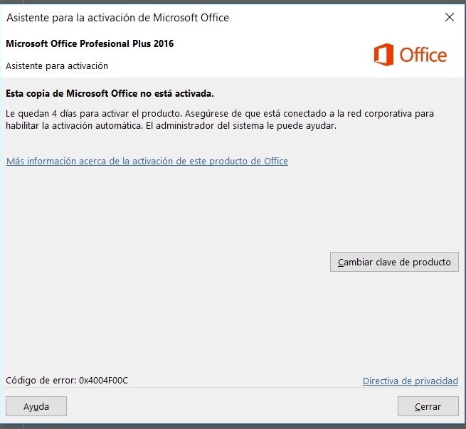 Remover clave de activación de Microsoft Office | Sistek Peru